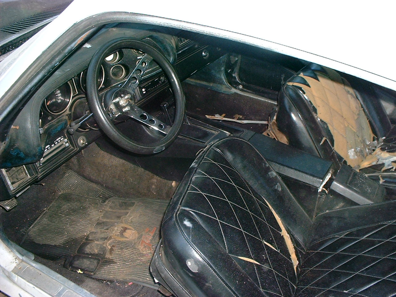 The seats were NEVER bolted down.